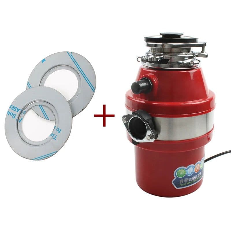 image-JIQI 370W/ 560W Kitchen Food Waste Disposers adapter 140/160/180mm Stainless steel Material adapter Garbage Processor Disposal