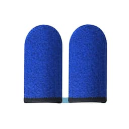 image-1 Pair Super Thin Gaming Finger Sleeve Breathable Fingertips For Pubg Mobile Games Touch Screen