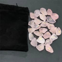 image-Natural Obsidian Crystal Rune Stone Irregular Divination Fortune-telling Healing Meditation Gift