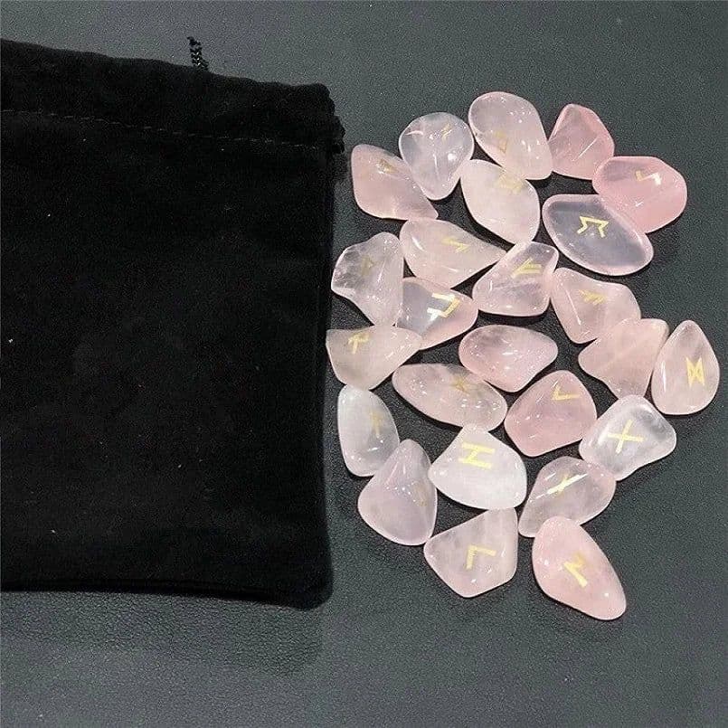 image-Natural Obsidian Crystal Rune Stone Irregular Divination Fortune-telling Healing Meditation Gift