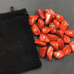 image-Natural Obsidian Crystal Rune Stone Irregular Divination Fortune-telling Healing Meditation Gift