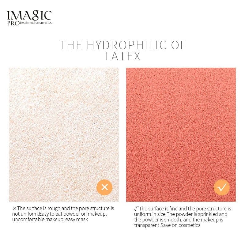 image-IMAGIC Beauty Sponge Face Wash Puff Gourd Water Drop Wet And Dry Makeup Tool