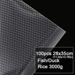 image-100pcs Food Vacuum Sealer Bags for Sous Vide Food Saver Kitchen Storage Bag BPA-Free Vacuum Packaging Bags Kitchen Tool