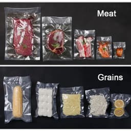 image-100pcs Food Vacuum Sealer Bags for Sous Vide Food Saver Kitchen Storage Bag BPA-Free Vacuum Packaging Bags Kitchen Tool