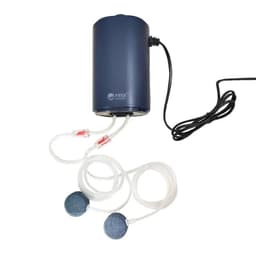 image-Silent Aquarium Oxygen Air Pump with Check Valve Fish Tank Four Outlet Large Oxygenator Aquarium Air Compressor Aerator 220v 14w