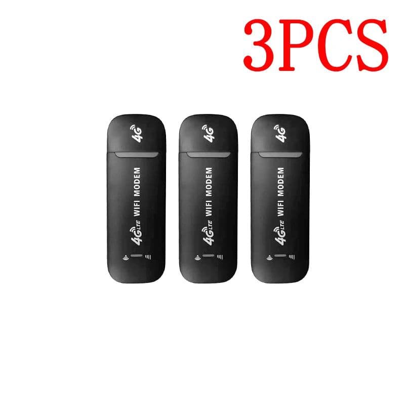 image-4G LTE Wireless USB Dongle Mobile Broadband 150Mbps Modem Stick Sim Card Wireless Router USB 150Mbps Modem Stick for Home Office