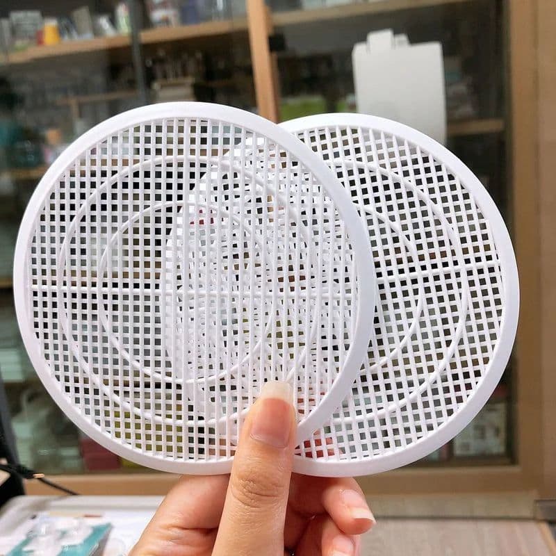 image-2Pcs Kitchen Sink Filter Bathroom Shower Floor Drain Hair Catcher Stopper Multifunctional Sewer Anti-clogging Strainer Net Cover