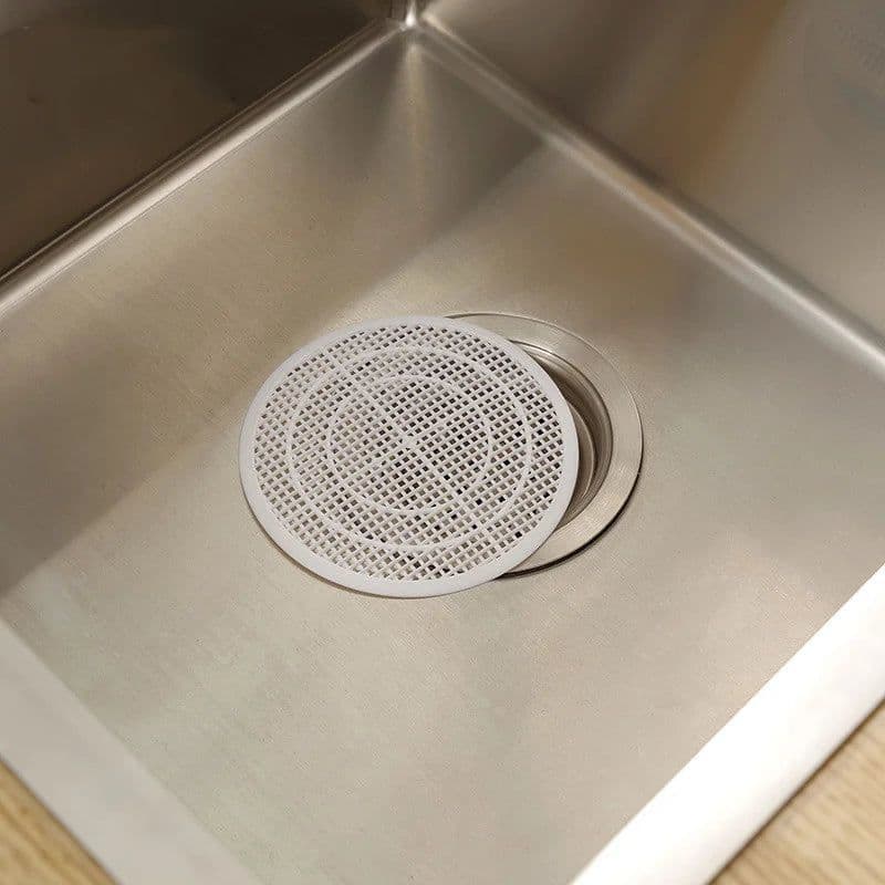 image-2Pcs Kitchen Sink Filter Bathroom Shower Floor Drain Hair Catcher Stopper Multifunctional Sewer Anti-clogging Strainer Net Cover