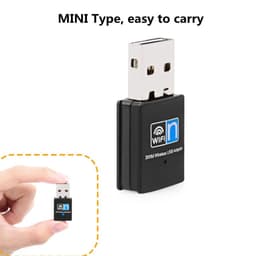 image-Dual Band USB Wifi Adapter 600Mbps Bluetooth 802.11ac Mini Wifi Dongle Portable Network card 2.4G/5GHz Wireless Card PC/Loptop