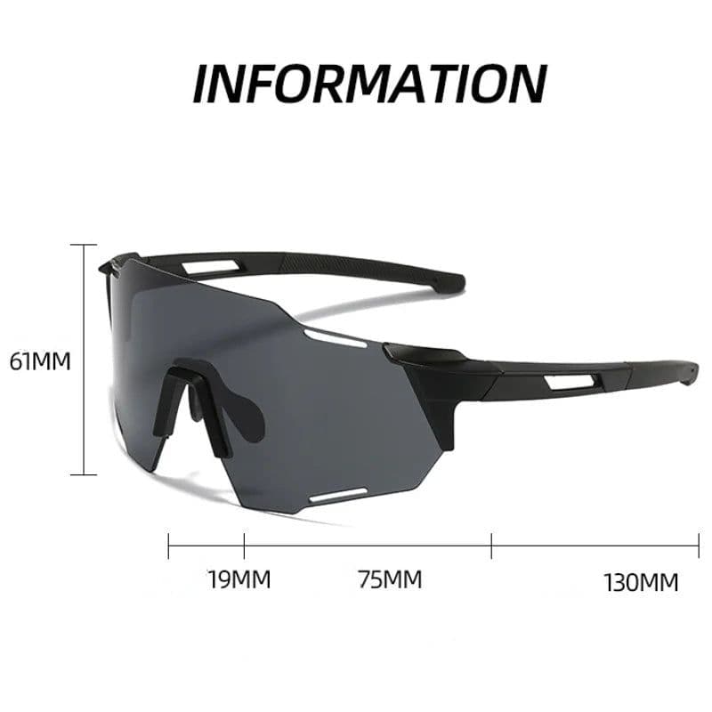 image-Outdoor Sunglasses Cycling Sunglasses Men Sports Windproof Dustproof Goggles UV400 Women Bike Bicycle Eyewear Sun Glasses