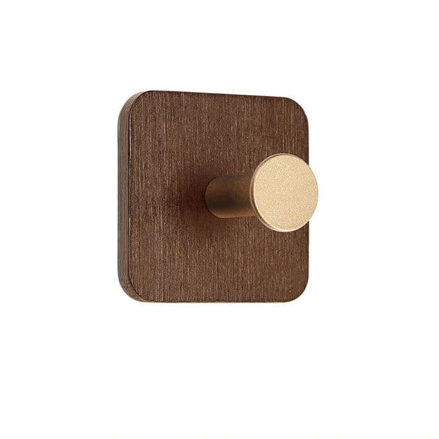 image-1Pcs Bamboo Wood Hook Wall Clothes Hanger Door Keychain Holder Sticky Hook Kitchen Gadgets for Home Bathroom Accessories Cozinha