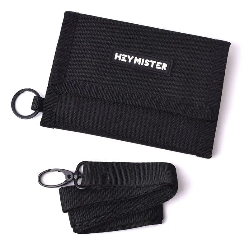 image-Men Women Tri-Fold Coin Purse Oxford Wallet For Shoulder Sling Wallets Fashion Slim Multifunctional Classic Portable Card Holder