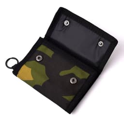 image-Men Women Tri-Fold Coin Purse Oxford Wallet For Shoulder Sling Wallets Fashion Slim Multifunctional Classic Portable Card Holder