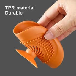 image-Silicone Kitchen Sink Plug Shower Filter Drain Cover Stopper Sink Strainer Drainer Floor Drain Hair Catcher Bathroom Accessorie