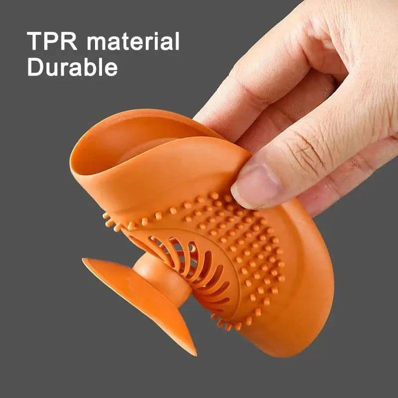 image-Silicone Kitchen Sink Plug Shower Filter Drain Cover Stopper Sink Strainer Drainer Floor Drain Hair Catcher Bathroom Accessorie