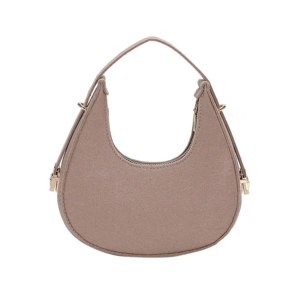 image-Fashionable Stone Pattern Shoulder Bag Women'S Small Handle Underarm Bag Clutch Luxury Women'S Handbag With Wallet