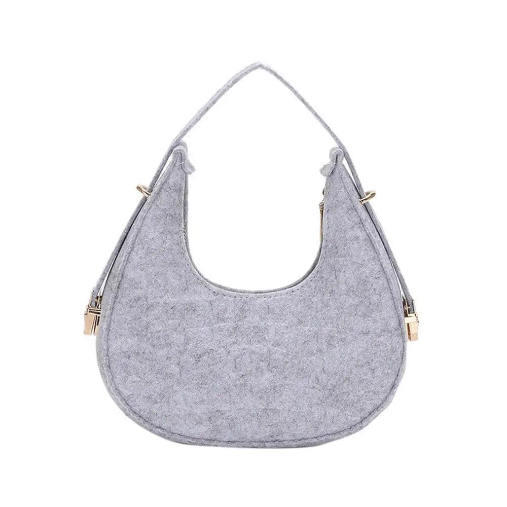 image-Fashionable Stone Pattern Shoulder Bag Women'S Small Handle Underarm Bag Clutch Luxury Women'S Handbag With Wallet