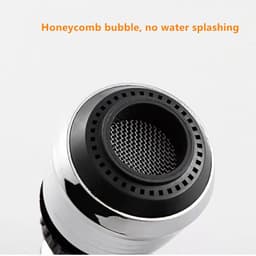 image-360 Degree Adjustment Faucet Extension Tube Water Saving Nozzle Filter Kitchen Water Tap Water Saving for Sink Faucet Bathroom