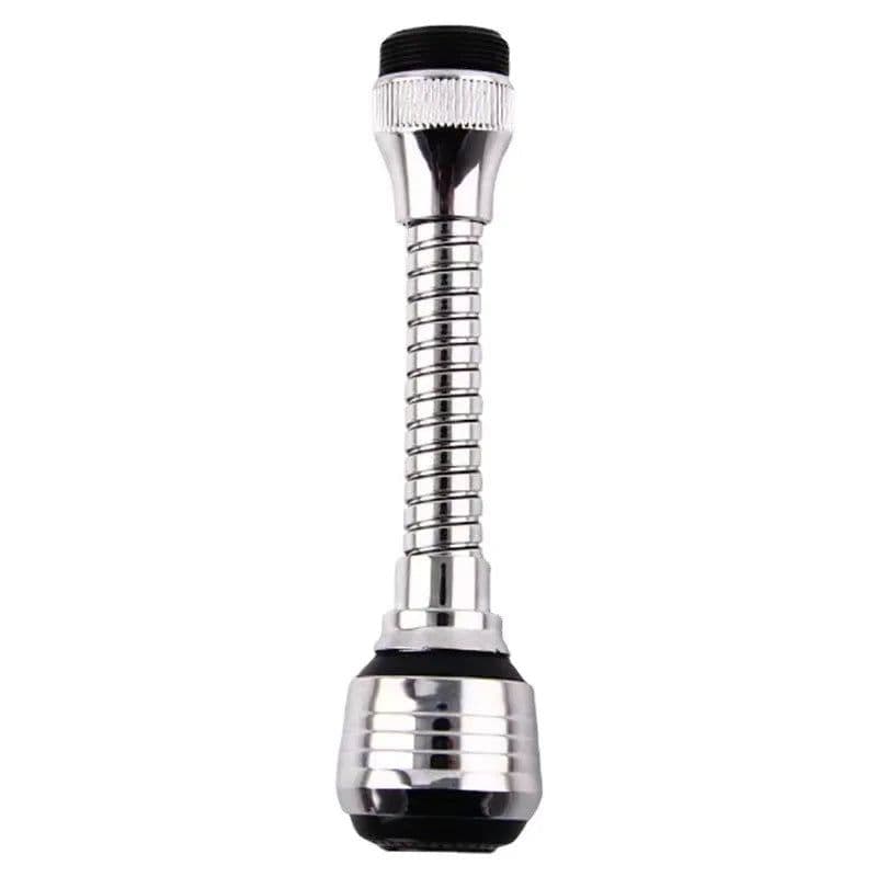 image-360 Degree Adjustment Faucet Extension Tube Water Saving Nozzle Filter Kitchen Water Tap Water Saving for Sink Faucet Bathroom