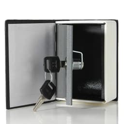 image-Home Book Safe Key Lock Type High Quality Secret Book Hidden Safe Safe Metal Steel Simulation Classic Books Money Box Coin Bank