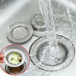 image-Creative 1pc Stainless Steel Water Sink Filter Sink Mesh Strainer Kitchen Bathroom Floor Drain Cover Shower Hair Catche Stopper