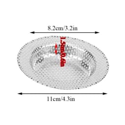 image-Creative 1pc Stainless Steel Water Sink Filter Sink Mesh Strainer Kitchen Bathroom Floor Drain Cover Shower Hair Catche Stopper