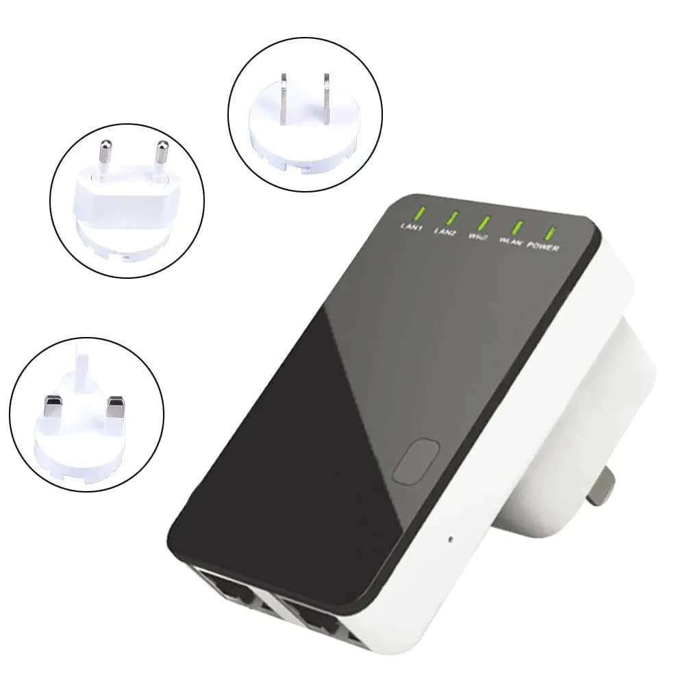 image-VONETS WR02 Mini 300Mbps WiFi Wireless Network Router Signal Amplifier Booster Wi Fi Repeater Range Extender Amplificador