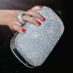 image-Evening Clutch Bags Diamond-Studded Evening Bag With Chain Shoulder Bag Women's Handbags Wallets Evening Bag For Wedding