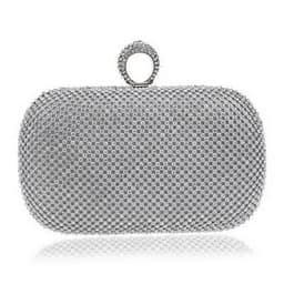 image-Evening Clutch Bags Diamond-Studded Evening Bag With Chain Shoulder Bag Women's Handbags Wallets Evening Bag For Wedding
