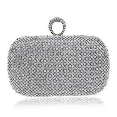 image-Evening Clutch Bags Diamond-Studded Evening Bag With Chain Shoulder Bag Women's Handbags Wallets Evening Bag For Wedding