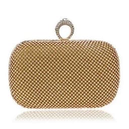 image-Evening Clutch Bags Diamond-Studded Evening Bag With Chain Shoulder Bag Women's Handbags Wallets Evening Bag For Wedding