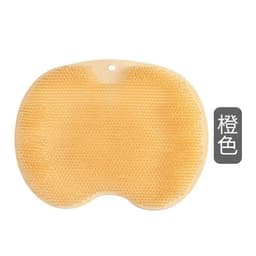 image-Dropshipme Shower Back Scrubber Body Scrub Exfoliating Silicone Reusable Sucker Wall Mat Bath Massage Tool Bathroom Accessories