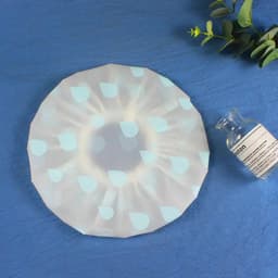 image-Hot Selling Waterproof Shower Cap Thickened Elastic Shower Cap Shower Cap Ladies Spa Bath Accessories Hair Salon Bathroom Produc