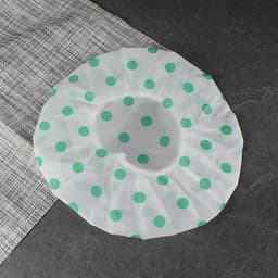 image-Hot Selling Waterproof Shower Cap Thickened Elastic Shower Cap Shower Cap Ladies Spa Bath Accessories Hair Salon Bathroom Produc