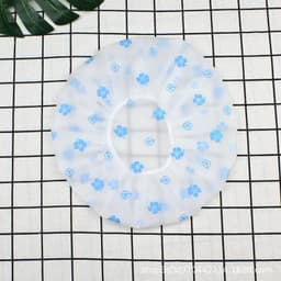 image-Hot Selling Waterproof Shower Cap Thickened Elastic Shower Cap Shower Cap Ladies Spa Bath Accessories Hair Salon Bathroom Produc