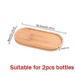 image-300/500ml Bathroom Soap Dispenser Bottle Shampoo Shower Gel Bottle Press Type Refillable Empty Glossy Bottle Waterproof Labels