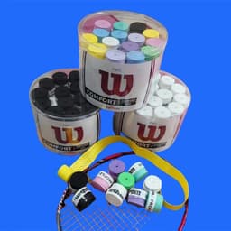 image-15Pieces Original Wilson Overgrip Tennis Racket Anti Slip Grips Padel Accessory Shock Tennis Badminton Squash Training Sweatband