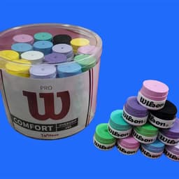 image-15Pieces Original Wilson Overgrip Tennis Racket Anti Slip Grips Padel Accessory Shock Tennis Badminton Squash Training Sweatband