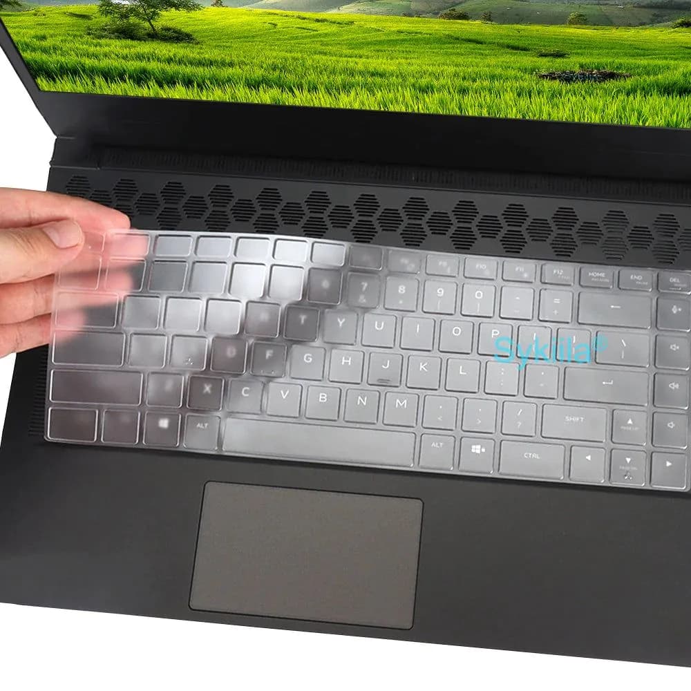 image-Keyboard Cover for Dell G15 G16 Gaming G3 G5 G7 Pro SE 15 16 17 Silicone Protector Skin Case 7620 5510 5511 5515 5520 5521 5525