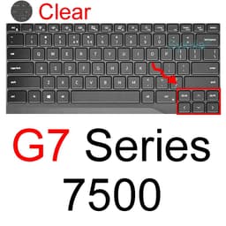 image-Keyboard Cover for Dell G15 G16 Gaming G3 G5 G7 Pro SE 15 16 17 Silicone Protector Skin Case 7620 5510 5511 5515 5520 5521 5525