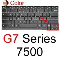 image-Keyboard Cover for Dell G15 G16 Gaming G3 G5 G7 Pro SE 15 16 17 Silicone Protector Skin Case 7620 5510 5511 5515 5520 5521 5525