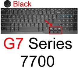 image-Keyboard Cover for Dell G15 G16 Gaming G3 G5 G7 Pro SE 15 16 17 Silicone Protector Skin Case 7620 5510 5511 5515 5520 5521 5525