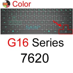 image-Keyboard Cover for Dell G15 G16 Gaming G3 G5 G7 Pro SE 15 16 17 Silicone Protector Skin Case 7620 5510 5511 5515 5520 5521 5525