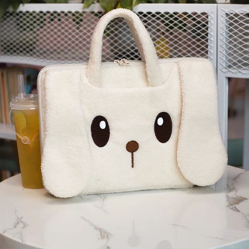 image-Cartoon Laptop Bag Female Briefcase For Macbook Pro13.3 M1 M2 Case 13 14 15 16Inch Dell Lenovo Huawei Notebook Computer Handbag