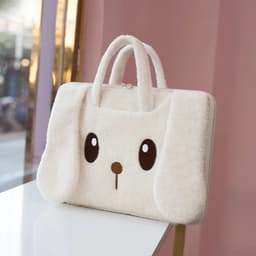 image-Cartoon Laptop Bag Female Briefcase For Macbook Pro13.3 M1 M2 Case 13 14 15 16Inch Dell Lenovo Huawei Notebook Computer Handbag