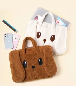 image-Cartoon Laptop Bag Female Briefcase For Macbook Pro13.3 M1 M2 Case 13 14 15 16Inch Dell Lenovo Huawei Notebook Computer Handbag