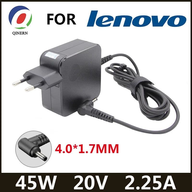 image-20V 2.25A 45W 4.0*1.7MM Laptop Adapter Charger For Lenovo YOGA 310 510 520 710 MIIX5 7000 Air 12 13 ideapad 320 100 110 N22 N42