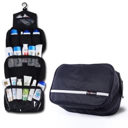 image-Men Large Waterproof Makeup Bag Male Female Travel Beauty Cosmetic Organizer Case Big Necessaries Make Up Women Toiletry Pouch