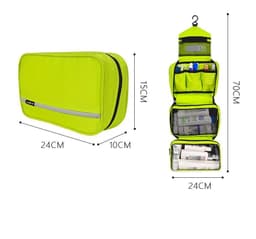 image-Men Large Waterproof Makeup Bag Male Female Travel Beauty Cosmetic Organizer Case Big Necessaries Make Up Women Toiletry Pouch