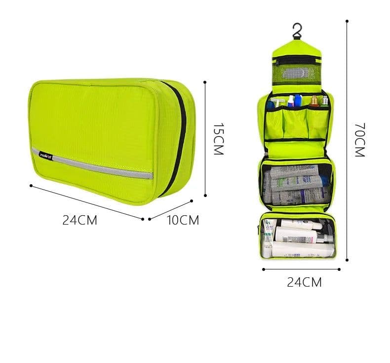 image-Men Large Waterproof Makeup Bag Male Female Travel Beauty Cosmetic Organizer Case Big Necessaries Make Up Women Toiletry Pouch